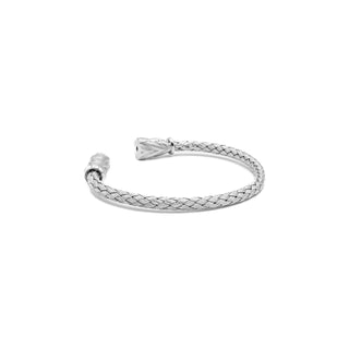 Silver Cord Cuff