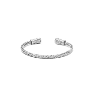 Silver Cord Cuff