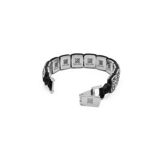 Silver Heritage Braided Bracelet