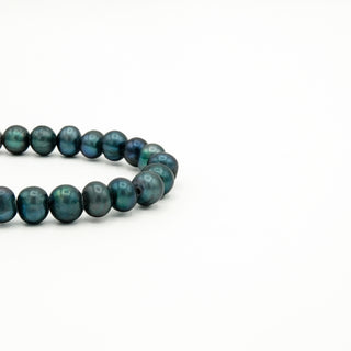 Black Pearl Beaded Bracelet