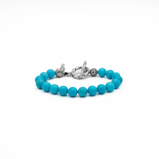 Sky Serenity Beaded Bracelet