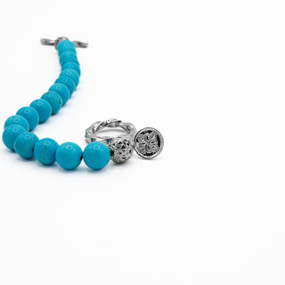 Sky Serenity Beaded Bracelet