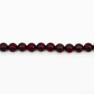 Crimson Toggle Beaded Bracelet