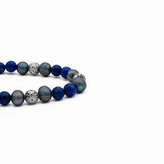 Black Pearl Beaded Bracelet