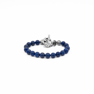 Celestial Blue Beaded Bracelet