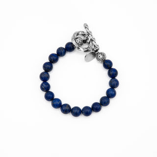 Celestial Blue Beaded Bracelet