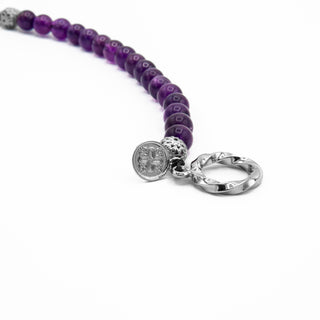 The Amethyst Beaded Bracelet