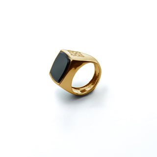 Onyx: Black Signet Ring