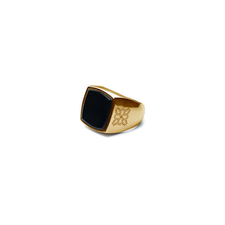 Onyx: Black Signet Ring