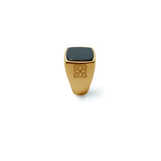 Onyx: Black Signet Ring