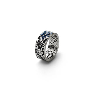 Twin Essence Silver Ring