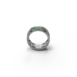 Twin Essence Silver Ring