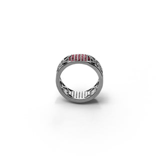 Twin Essence Silver Ring