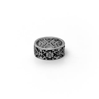 Twin Essence Silver Ring